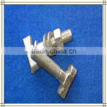 zinc plated T bolt