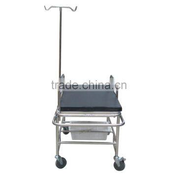 Recovery Stainless Steel Transfer Trolley For Icu Room photo-5