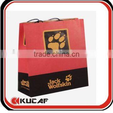 Paper bio degradable shopping bag