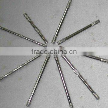 Customized stainless steel spline knurled flexible drill shaft