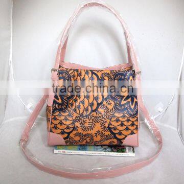 Custom Made African Ankara Wax Fabric Style for Woman Square Shoulder Bag photo-2