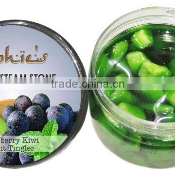 SHISHA_ STEAM_ STONES_ 100 GRAMS SOPHIES BLUE BERRY KIWI MINT TINGLER FLAVOUR