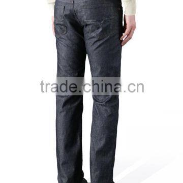 Mens Fashion Denim Korean Style Skinny Jeans Casual Denim Straight Leg Jeans for Men Men's Loose Fit Five Pockets Jeans photo-5