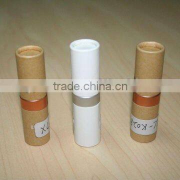 spin out type paper tube for lipstick or paste