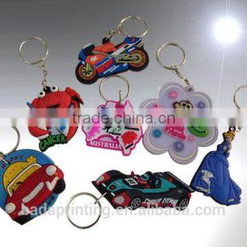 Factory Supply Metal Keychain . PVC Soft Keychain With Lovely Design . Gift Key Chain