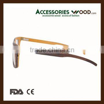 2016 new item Wood optical glasses frames