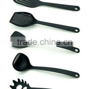 5PC Cheap Price Heat Resistant Food Grade Nylon Kitchen Utensil Set, Nylon Kitchen Tools Set