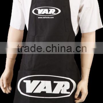 printed cotton apron uniforms for waiters waitress with long shape