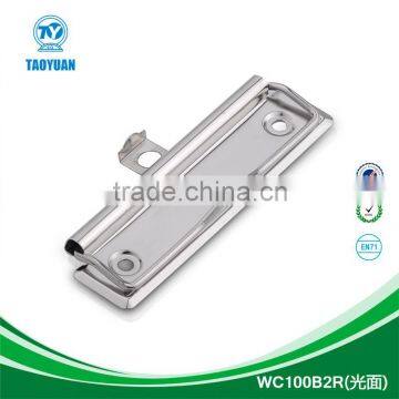 iron metal material office 100mm clipboard clips wholesale metal clipboard clip