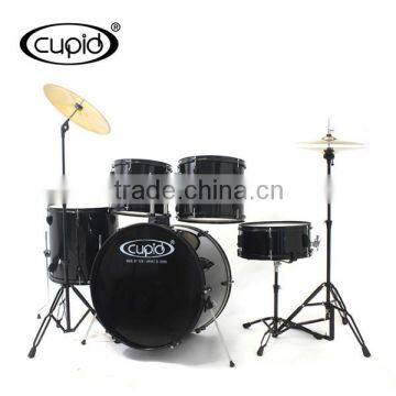 CUPID 5 pcs PVC Black jazz Drum set