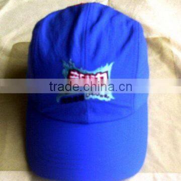 promotional custom fitted caps with 3D embroidery