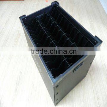 Hot Sale Black 5mm Recycled Corrugated Sheet Plastic Foldable Turnover Box photo-3