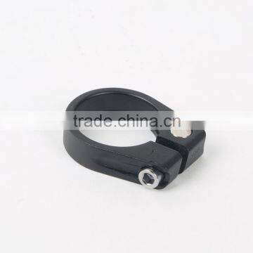 C205 Wholesale Bicycles Seat Post Clamp 6061-T6 Alloy Bike Parts Cycling Seat Tube Pipe Clamp 28.6--40MM HOMHIN photo-2