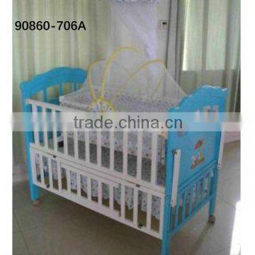 wooden bed new born baby bed wooden baby bed 90860-706A