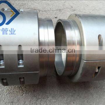 Tpu Layflat Flexible Hose 4'' 6'' 8'' 10'' and 12'' 200psi With V Couplings and PVC Layflat Hose Factory photo-2