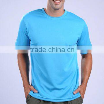 2016 Custom Cheap 100% Polyester Sport Shirts O-neck Basketball Soccer Running T Shirt