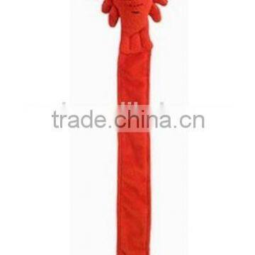 Funny plush cute crab bookmark toy