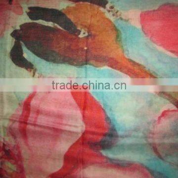 Customize good quality digital printing cashmere scarf/fashion scarf