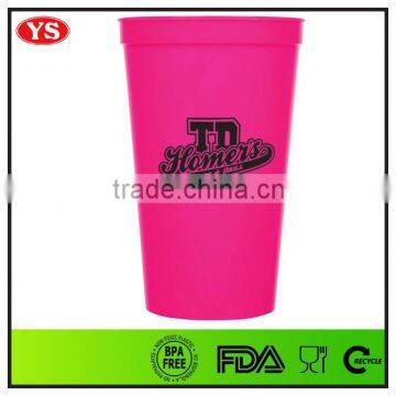 Eco Friendly Plastic 22 oz Bpa Free Stadium Cup