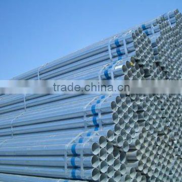 Zinc Coated Hot Galvanized Steel Pipes / Steel Tubes