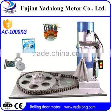 AC motors for roll up doors