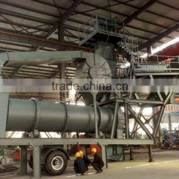 HONGDA Mobile and Batch Type Asphalt Mixing Plant rated production 40t/h