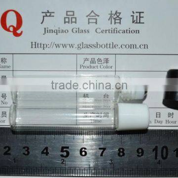 Clear roll on Glass Tube