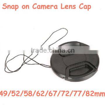 Wholesale Snap-on Camera Lens Cap 77mm with String