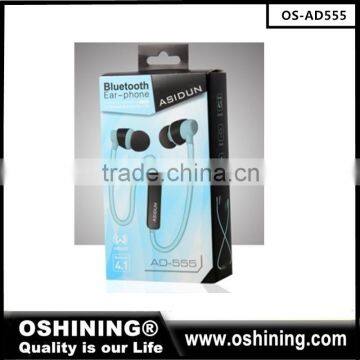 Wholesale Promotional Shenzhen Stereo Bluetooth Earbuds Bluetooth 4.1 Version Earphone (OS-AD555) photo-2