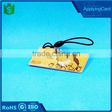 irregular crystal HF S50/70 glue card prepaid card combination token for subway and citybus