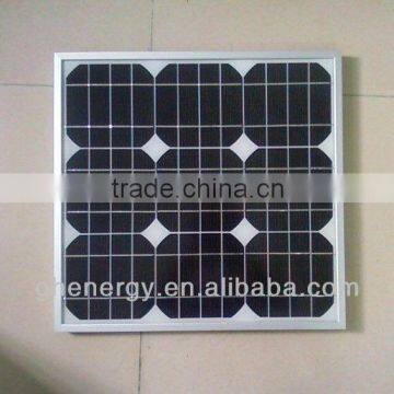 Monocrystalline 40w 12v Solar Panel high efficiency sillicon cell