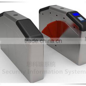 Automatic access control flapturnstile,RFID fingerprint flap turnstile,flap turnstile