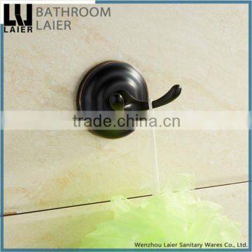 Grooming Manufactured Goods Of Taiwan Zinc Alloy ORB Finishing Bathroom Sanitary Items Wall Mounted Robe Holder