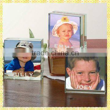 Delicate Mini Photo Frame Glass For Company Awards Gift