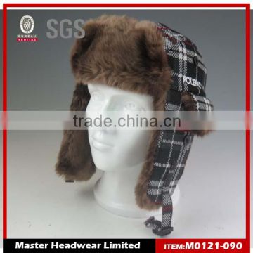 Winter Mountain Warm Hat with Ear Flap