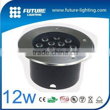 12w Led Inground Light In Concrete Ce Rohs Single Color Led underground light 3 years warranty