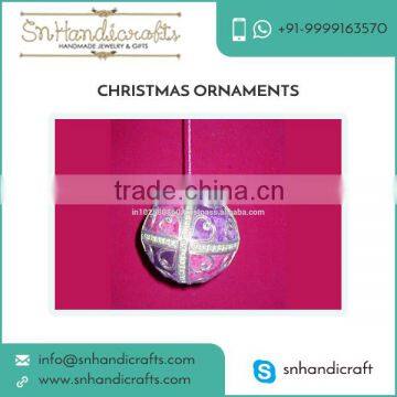 Vintage Style Retro Design Christmas Hanging Ball / Christmas Ornaments at Low Price