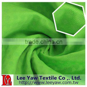 100% Polyester Interlock Fabric With Aquapel Nano Water Repellent and Glow Print