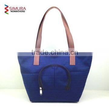 Ladies Hand Bag With Eyelet Handle