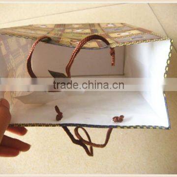 2013 Top Quality Promotional Kraft Paper Shopping Bags