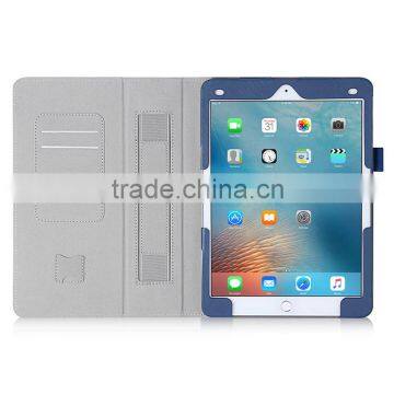 Hand Strap Wallet Leather Case Cover for Ipad Pro 9.7 Inch Customize Tablet Case Manufacturer