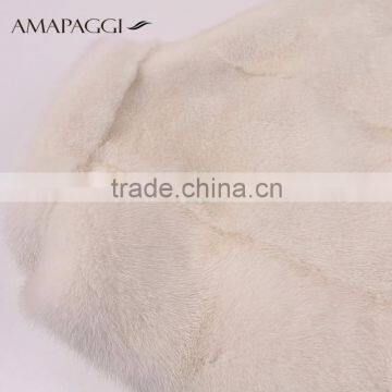 Wholesale White Velvet Mink Short Mink Coat Shawl for Girls photo-3