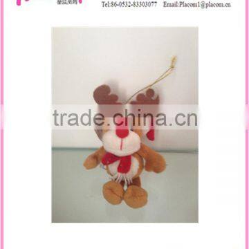 Plush Cute Reindeer Keychain