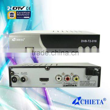 Full HD 1080P DVB-T2 Digital TV Set Top Box MPEG4 H.264 TV Tuner