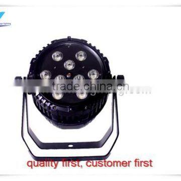 Waterproof 9*15w rgbwa 5 in 1 wireless battery powered led uplights