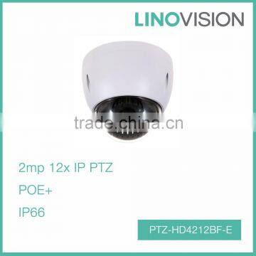 2 Megapixel Water-proof DWDR POE+ Support 64GB SD Slot Mini Dome IP PTZ Camera