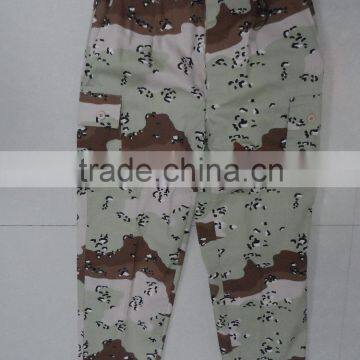 OEM White Dot Brown Printed Cotton Polyester Ripstop Strong Anti Tearing European Camouflage Military Uniform photo-3
