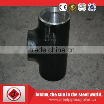 welding ASTM A234WPB Gr B seamless carbon steel tee