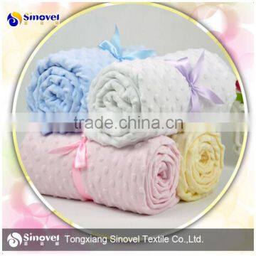 Polyester Minkee Fabric, Bubble Fabric