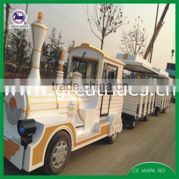 family amusement tourist trackless train for sale